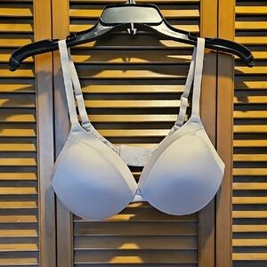 Maidenform Light Gray Padded T-Shirt Bra